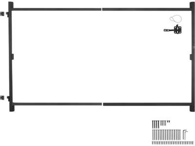Vevor Gate Building Kit Adjustable 60-96