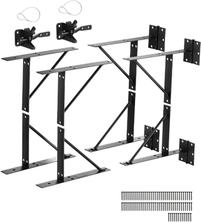 Vevor Gate Corner Brace Bracket Anti-Sag Gate Frame Hardware Kit 2 Sets New
