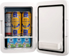 Vevor Mini Fridge for Bedroom, 10 Liter/12 Can Portable Fridges, Luxury Small Beverage Refrigerator for Skincare Food Breast Milk Chill, AC/DC Cooler Warmer for Office Dorm Car, Black