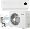 VEVOR Mini Split Air Conditioner, 12,000 BTU AC / 12,500 BTU Heat, 230V 19 SEER2 High Efficiency Energy Saving, Quiet Inverter System for 750 Sq.Ft Coverage Area, Easy to Maintain, for Home, Office