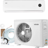 VEVOR Mini Split Air Conditioner, 18,000 BTU AC / 18,400 BTU Heat, 230V 19 SEER2 High Efficiency Energy Saving, Quiet Inverter System for 1250 Sq.Ft Coverage Area, Easy to Maintain, for Home, Office