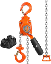 VEVOR Manual Lever Chain Hoist, 1/4 Ton 550 lbs Capacity 10 FT Come Along, G80 Galvanized Carbon Steel with Weston Double-Pawl Brake, Auto Chain Leading & 360° Rotation Hook, for Garage Factory Dock