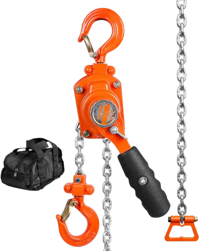 Vevor Manual Lever Chain Hoist 1/4 Ton 550 lbs 5' Come Along New