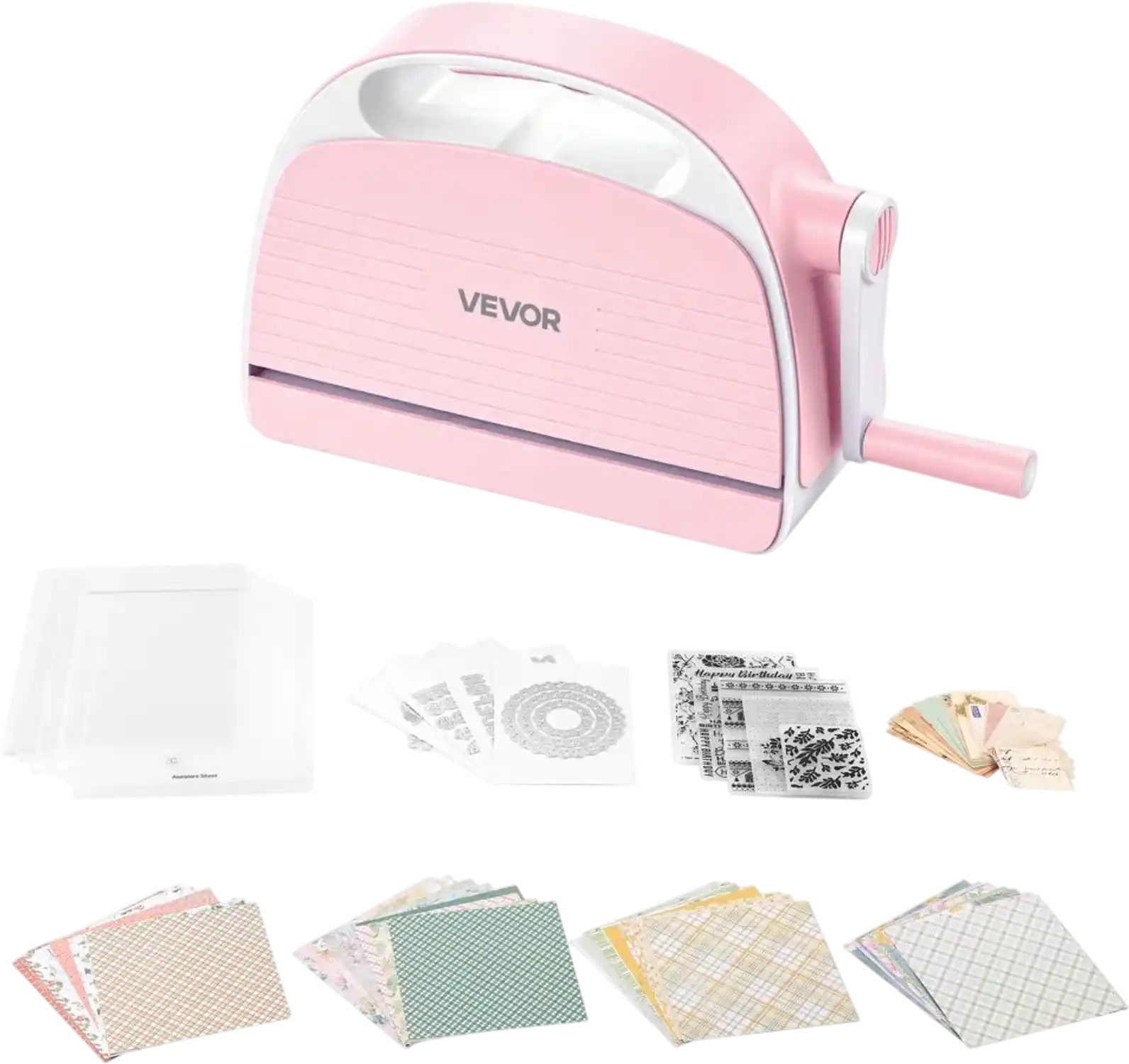 Vevor Die Cutting Machine Manual Embossing Machine Craft Set 6