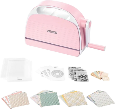 Vevor Die Cutting Machine Manual Embossing Machine Craft Set 6
