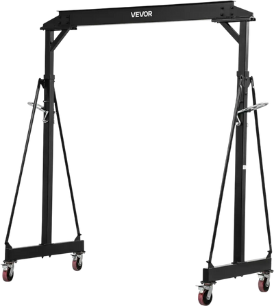Vevor Gantry Crane Adjustable 4400 lbs Portable Shop Lift Hoist Frame Only New