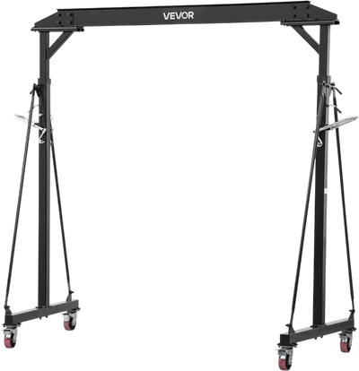 Vevor Gantry Crane Adjustable Portable Shop Lift Hoist 2200 lbs Frame Only New