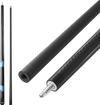 VEVOR Pool Cue, 1 Piece Pool Stick, 58 inch & 19 oz Carbon Fiber Billiard Pools Cue Stick with Bakelite Pressed Cue Tip & ABS Connection Ring, Cues Sticks for Professional Pool Table, Bar, Home,Office