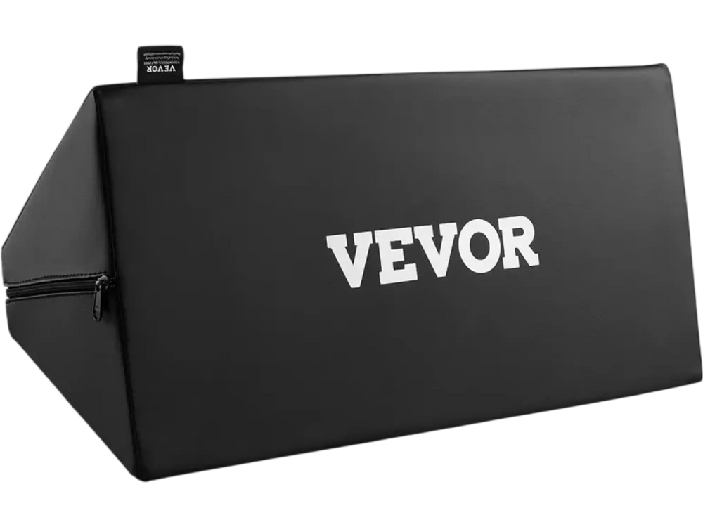 VEVOR Preacher Curl Pad, Portable Preacher Pad, Space-Saving Bicep Exercise Support, High-Density EVA Foam Weight Lifting Workout Equipment, Barbell & Dumbbell Bicep Curl Support Isolator for Home Gym