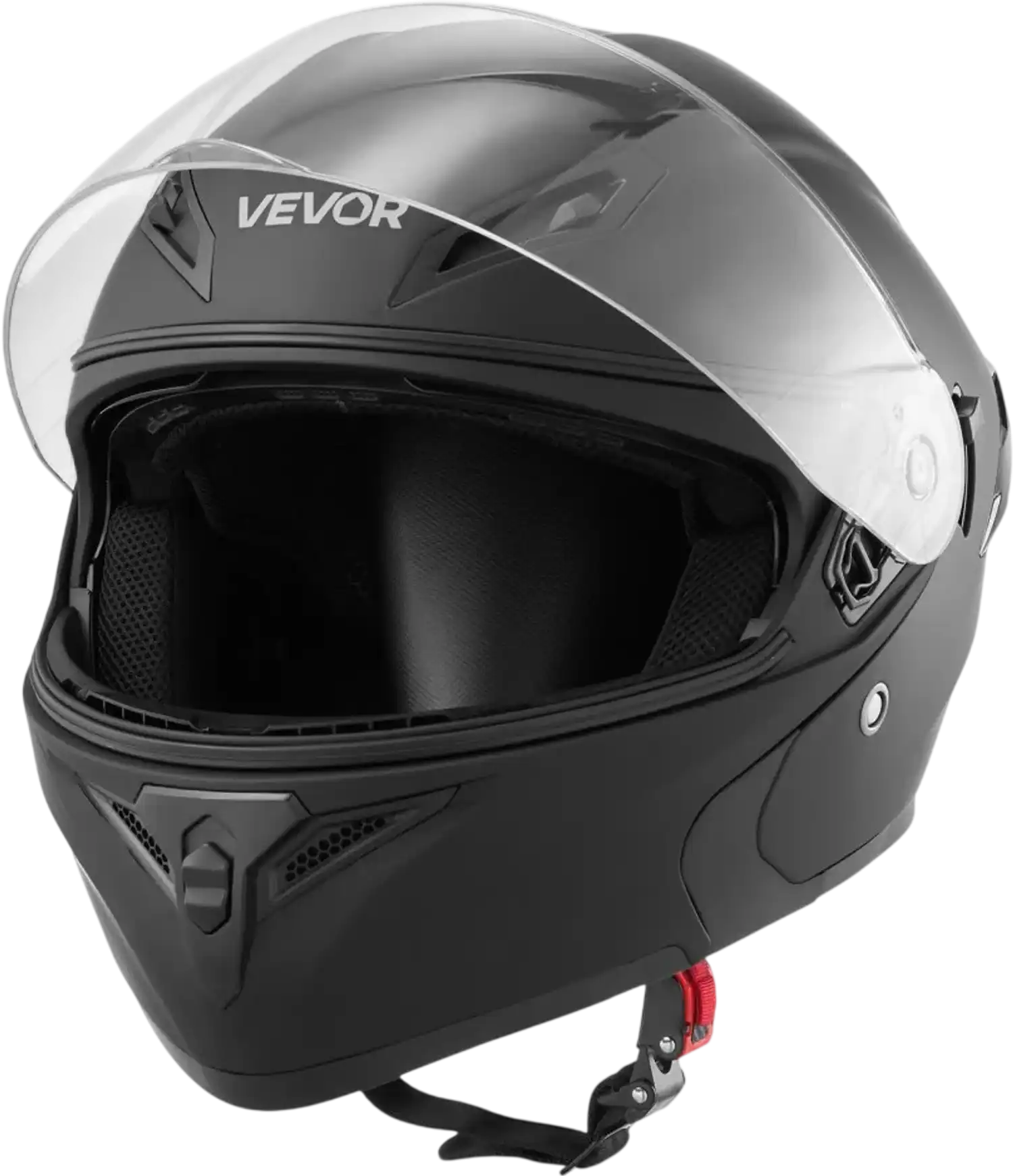 Vevor Motorcycle Helmet Modular DOT Approved Matte Black L New