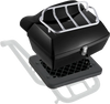 VEVOR Motorcycle Top Case, Universal Durable PP Material Motorbike Tail Box with Reflective Panel, 48L Waterproof Detachable Motorcycle Top Box with Multi-Hole Base, Fit for 99% of Motorcycle Frames