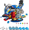 VEVOR Motorcycle Engine Toy, 25 Pieces, Motorcycle Mechanic Toy with Removable Parts, Lights & Sounds, Simulated Riding & Track Racing, Kids Mechanic Workshop Set for Toddler 3 Years and Up, Blue