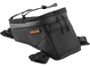 VEVOR Motorcycle Tank Bag, Small Black Motorbike Storage Bag Accessories, For ADV, Dual Sport, Touring & Dirt Bikes, Touchscreen Phone Map Pocket, YKK Zippers, Quick-Release Straps, with Rain Cover