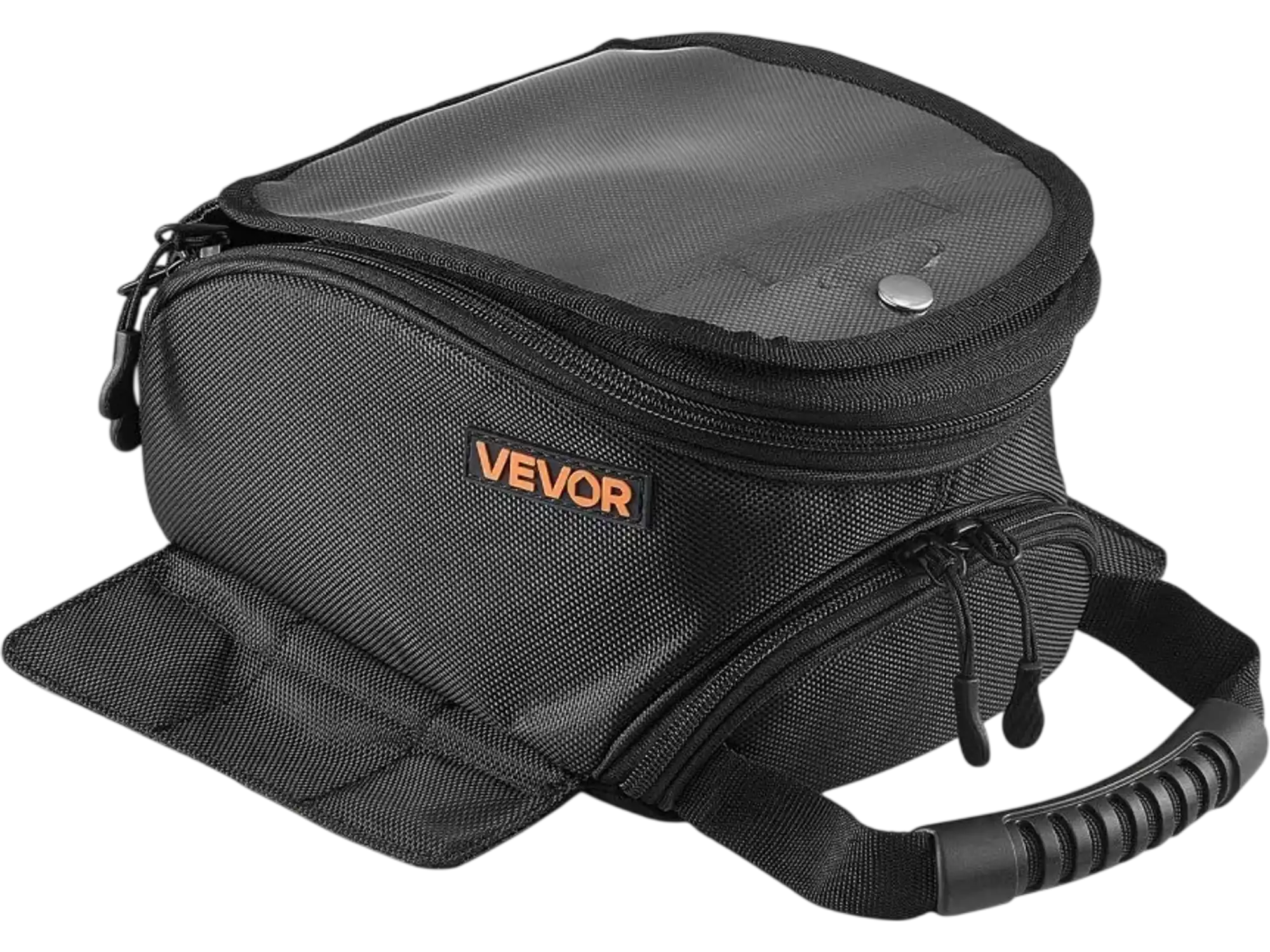Vevor Motorcycle Tank Bag Magnetic Base Storage Bag with Touchscreen Phone Pocket and Rain Cover New