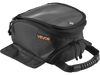 VEVOR Magnetic Tank Bag, Small Black Motorcycle Storage Bag Magnetic Base, Fits ADV, Sport, Touring, and Dirt Bikes, Touchscreen Phone Map Pocket, YKK Zippers, Motorbike Luggage, Included Rain Cover