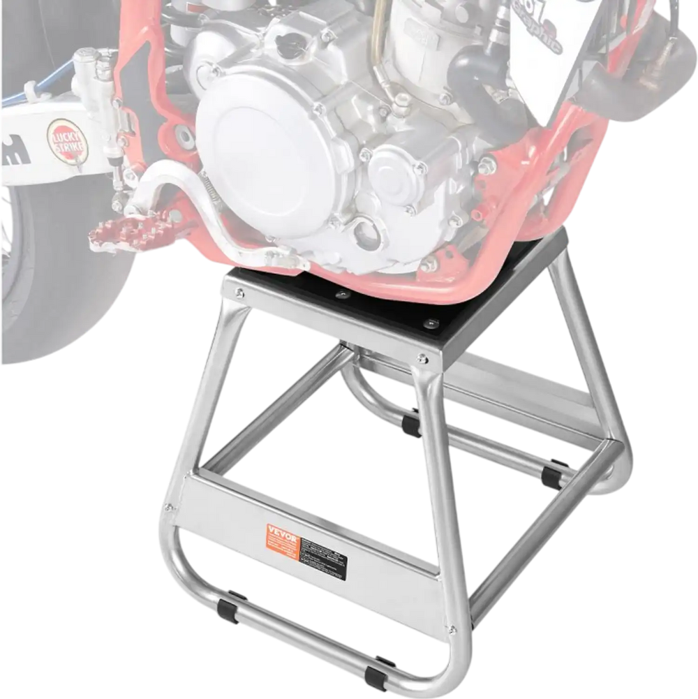 VEVOR Dirt Bike Stand, 1100 lbs Load Capacity Dirtbike Pit Stand, Universal Non-Slip Off-Road Steel Heavy Duty Dirtbike Maintenance Lift, Moto Box Stand for Motorcycle & Powersports Maintainence