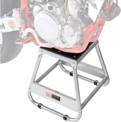 VEVOR Dirt Bike Stand, 1100 lbs Load Capacity Dirtbike Pit Stand, Universal Non-Slip Off-Road Steel Heavy Duty Dirtbike Maintenance Lift, Moto Box Stand for Motorcycle & Powersports Maintainence