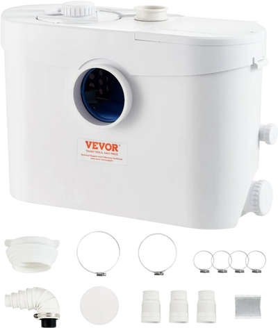 Vevor Macerator Pump 700W 9600 L/h 32.8' Head Sewage Sump Pump New