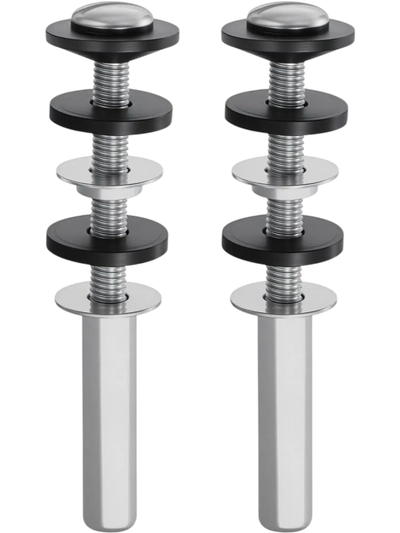 Vevor Toilet Tank Bolts Kit Heavy-Duty Stainless Steel Universal Replacement Set New