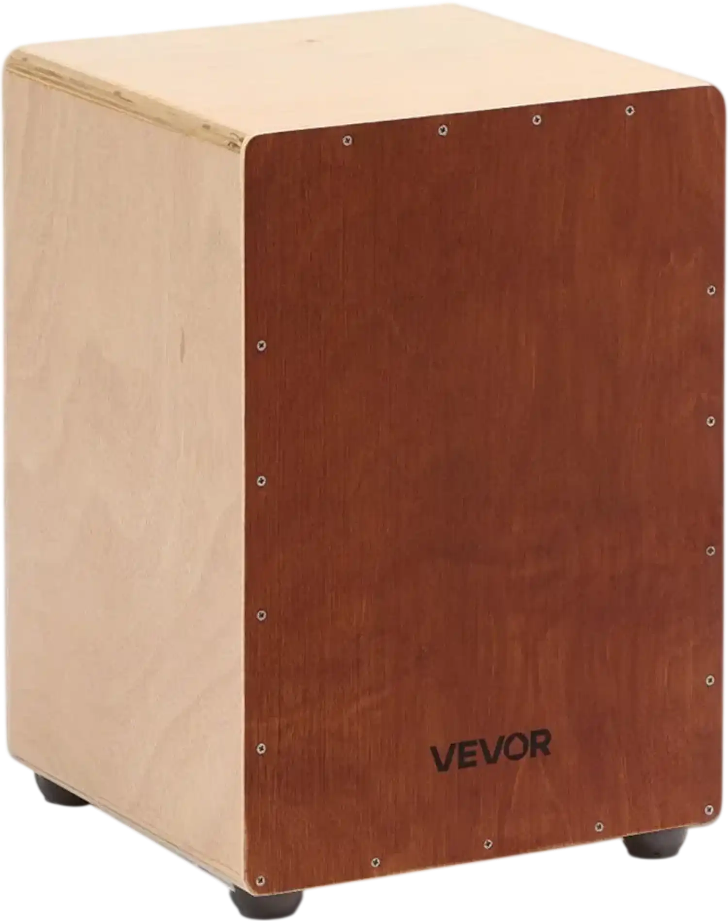 Vevor Cajon Drum Box Birch Wood Snare Wires Percussion Instrument New