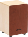 VEVOR Cajon Box Drum Wooden Birchwood Compact Percussion Instrument with Snare Wires