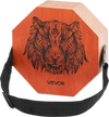 VEVOR Unique Cajon Box Drum, with Internal  Guitar Strings, Portable Wooden Percussion Box, Birch Wood Drum Musical Instrument with Adjustable Strap, for Beginners & Professionals, 11.6 x 11.6 x 4 in