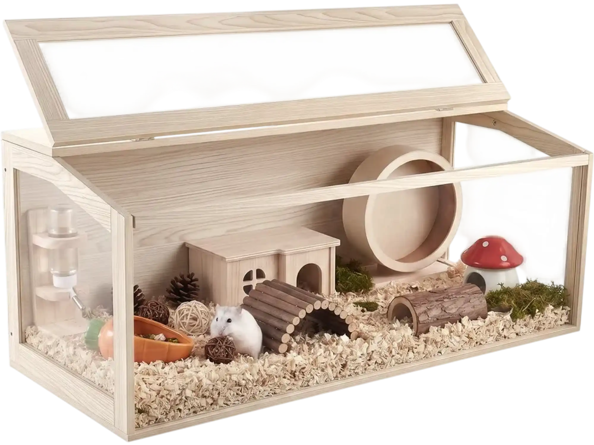 Vevor Wooden Hamster Cage 48
