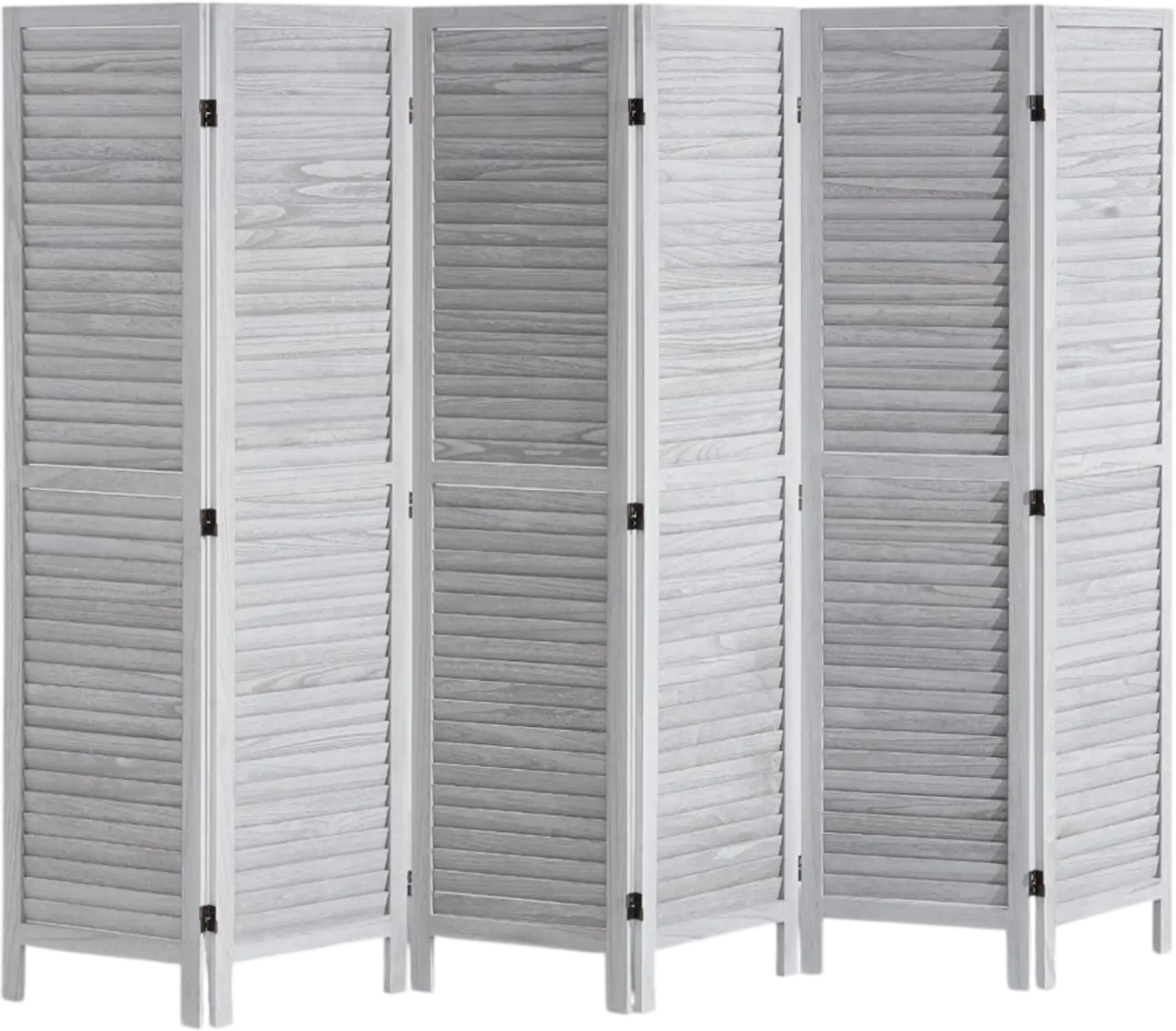 Vevor Room Divider 6-Panel Wooden Privacy Screen 66.9