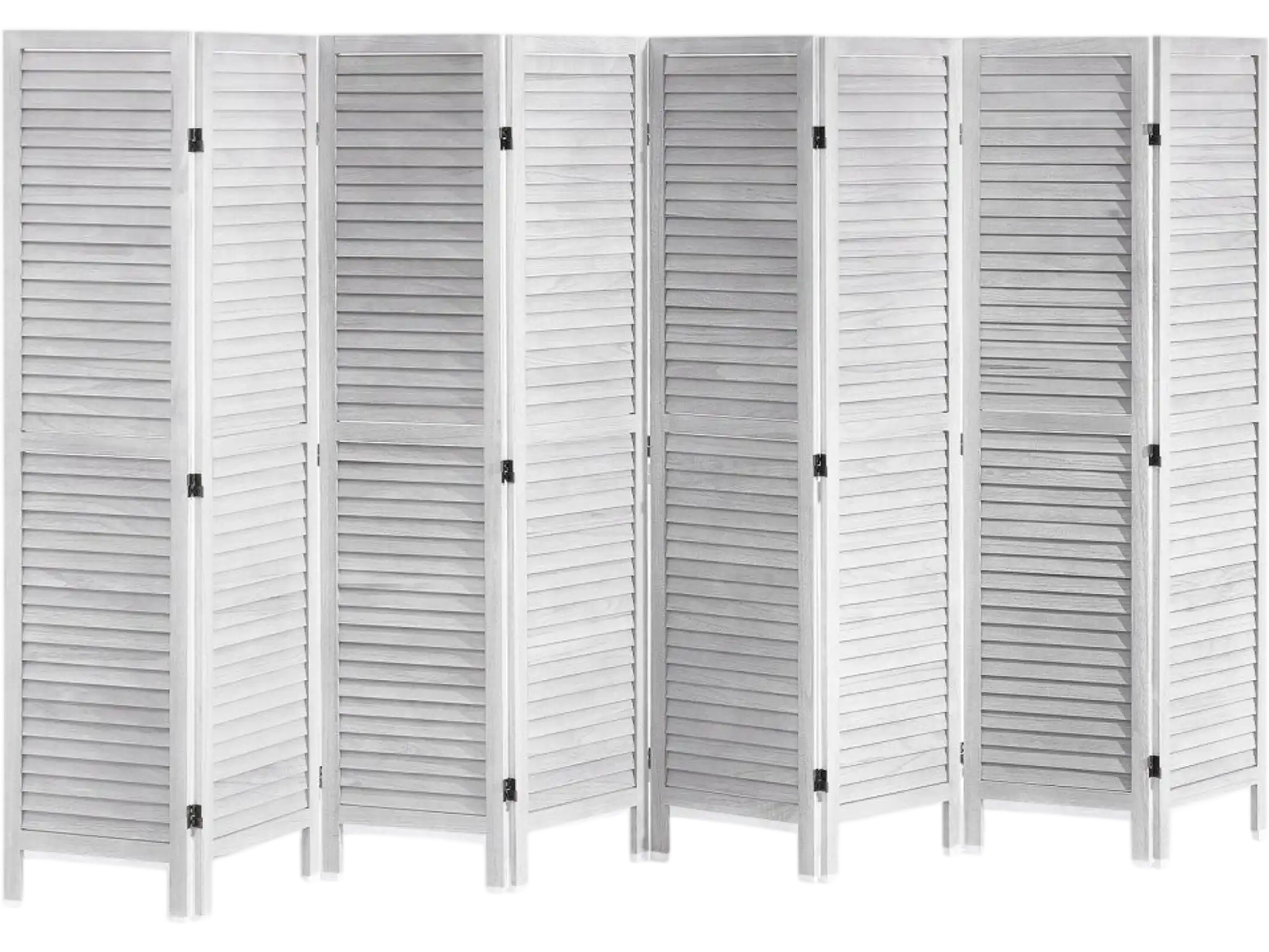 Vevor Room Divider 8-Panel Wooden Privacy Screen 128