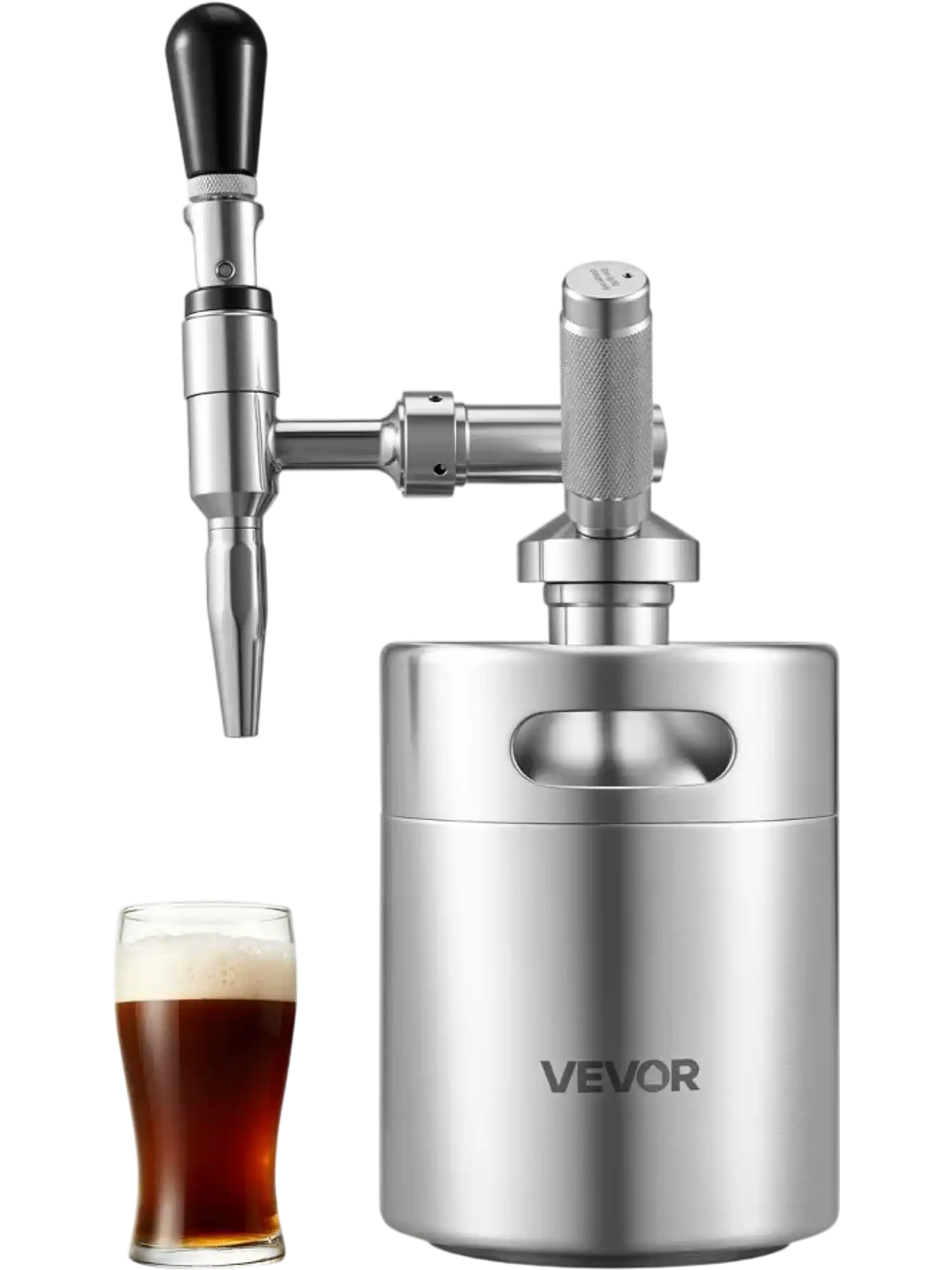 Vevor Nitro Cold Brew Coffee Maker Portable Nitrogen Dispenser System 68 oz New