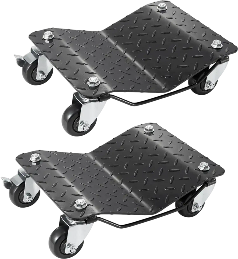 VEVOR Wheel Dolly, 3000 lbs/1360 kg Car Dollies, Wheel Dolly Car Tire Stake Set of 2 Piece, Heavy-duty Car Tire Dolly Moving Cars, Trucks, Trailers, Motorcycles, and Boats