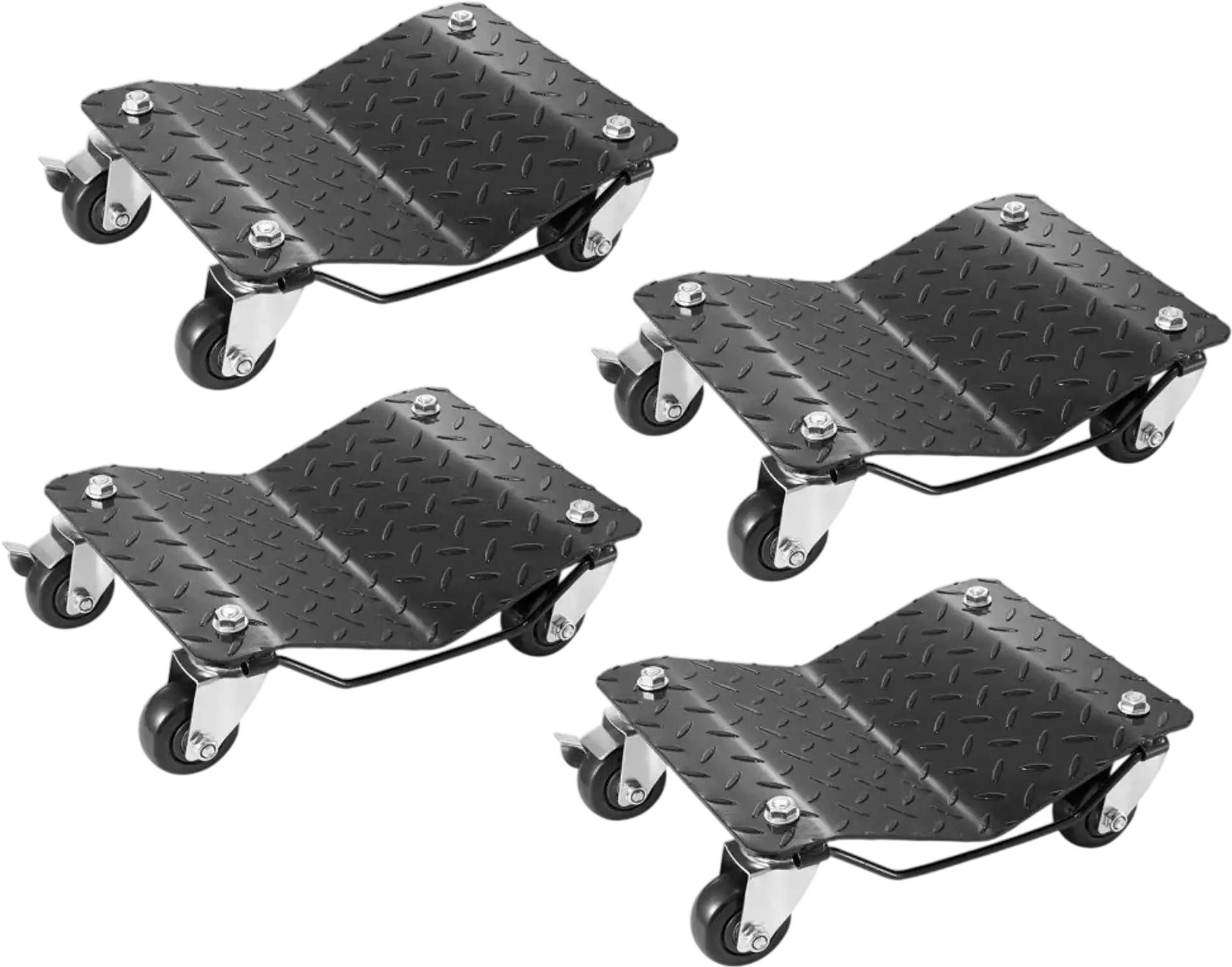 Vevor Wheel Dolly Heavy-Duty Car Moving Dolly Set of 4 6000 lbs New