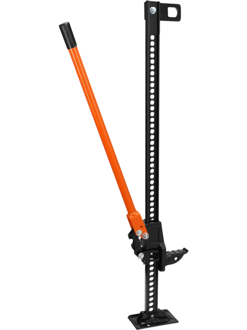 VEVOR High Lift Farm Jack, 48" Utility Farm Jack, 7000 lbs Capacity Ratcheting Off Road Utility Jack, Heavy-Duty Farm Jack for Tractor, Truck, SUV, Bumper Lift, Orange