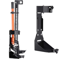 VEVOR High Lift Jack Mount Bracket, Farm Jack Holder Mounting Bracket Kit, Mount Carrier for Off Road Heavy-Duty Jacks, Compatible With YJ (1986-1996), TJ (1997-2006), JK (2006-2018), JL (2018-2024)
