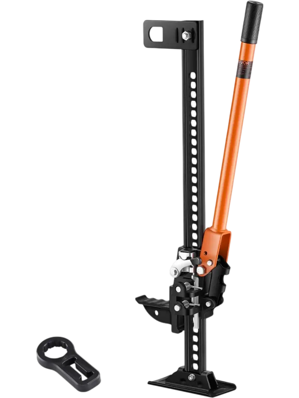 VEVOR Farm Jack, 33" Utility High Lift Farm Jack, 3.18 Ton (7,000 lbs) Capacity Ratcheting Off Road Utility Jacks, Heavy-Duty Lift Jacks with 5.12"-28" Lifting Range for Tractor, Truck, SUV