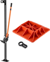 VEVOR Farm Jack with Base, 60" Utility High Lift Farm Jack, 3.18 Ton (7,000 lbs) Capacity Ratcheting Off Road Utility Jacks, Heavy-Duty Lift Jacks with 5.12"-54.33" Lifting Range for Tractor, Truck, SUV