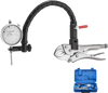 VEVOR Dial Test Indicator with 360-Degree Flexible Arm and 360-Degree Locking Pliers, 0.001 inch Accuracy, 0-1 inch Range, Professional for Machine Set-Up, Narrow Area Measurement, Storage Case