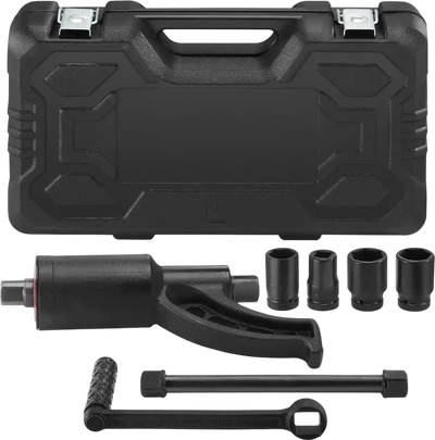 VEVOR Torque Multiplier, Heavy Duty Torque Multiplier Wrench Set, 1 Inch Drive Lug Nut Wrench Torque Multiplier, 1:58 4800N.m Lug Nut Remover, with 4 Sockets and Storage Case for Truck Trailer RV
