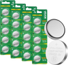 VEVOR CR2450 Lithium Battery, 20 Count (Pack of 4) Lithium Coin Battery, Non-Mercury and Anti-Swallow Designed, Long Lasting 3V CR 2450 Cell Batteries, for Key Fobs, Glucometers, and Other Devices