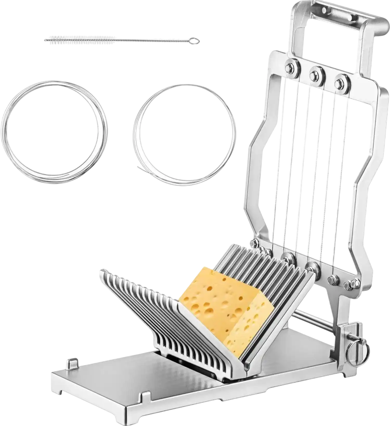 Vevor Cheese Cutter Wire Cheese Slicer 1 cm & 2 cm Adjustable Thickness New