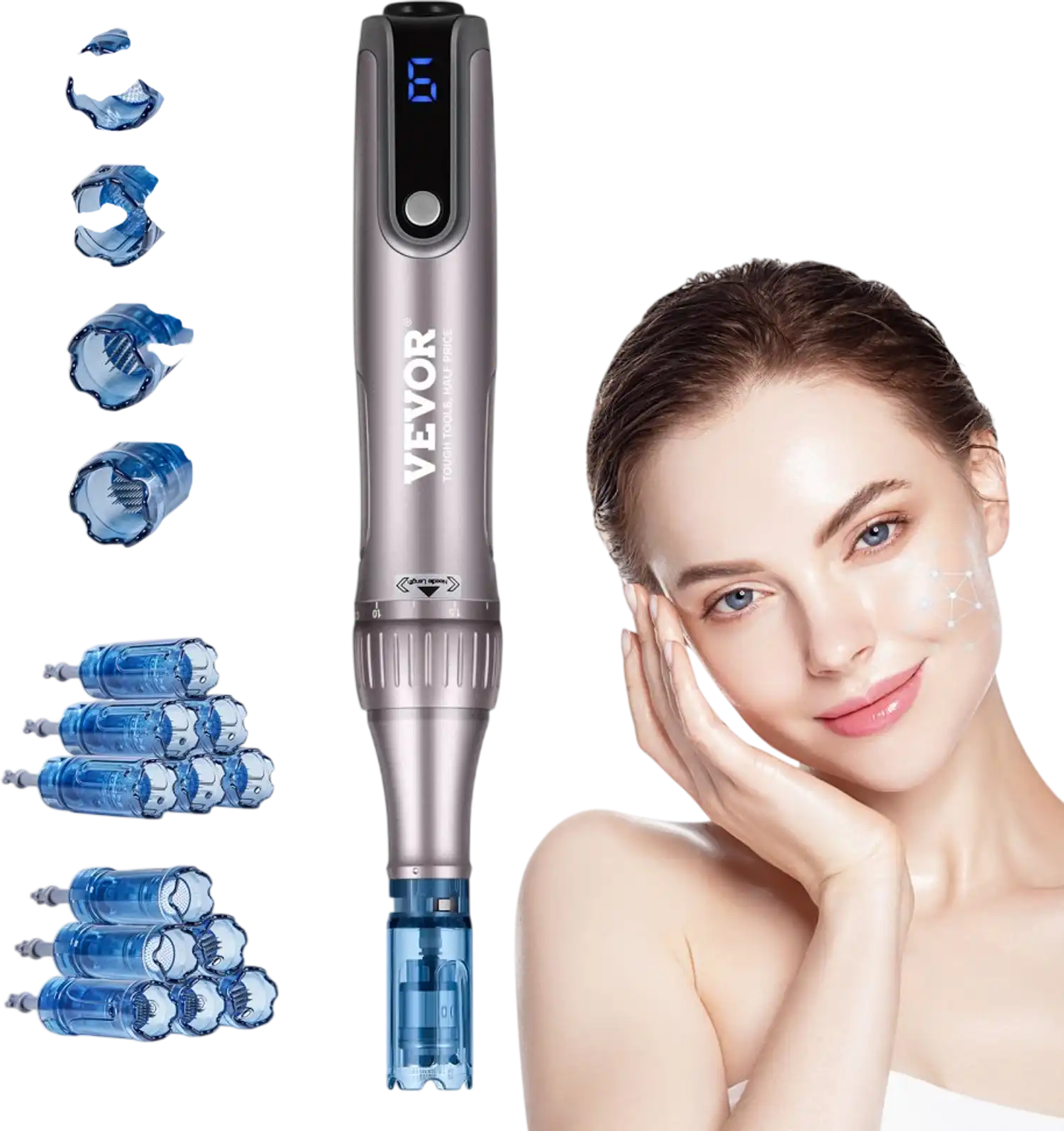 Vevor Microneedling Pen Professional Electric Beauty Pen New