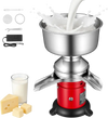 VEVOR Electric Milk Cream Separator, 60L/H Output 10500RPM Milk Cream Centrifugal Separator, 304 Stainless Steel Goat Cow Milk Skimmer Separating Machine with 4.5L Bowl Capacity (40W, 100-240V)