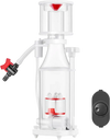 VEVOR Protein Skimmer for 53-106 Gal Saltwater Aquariums Internal with Pump, Protein Skimmer with DC Pinwheel Pump, Adjustable Control, Air Silencer, for 53-106 Gallon Saltwater Aquariums & Reef Tank