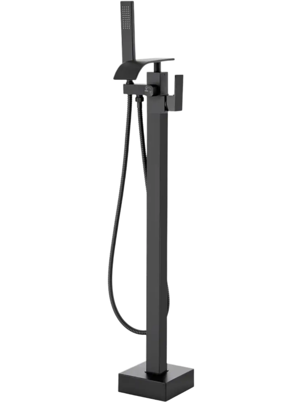 VEVOR Freestanding Bathtub Faucet, Floor Mount, Freestanding Tub Filler, Shower Mixer Taps, Two Water Modes, 360° Swivel Spout, for Bathing & Showering Pet Bathing Cleaning Drains Toilet Flushing