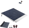 VEVOR Threshold Ramp for Doorways, 36 x 36 in, Platform Aluminum Wheelchair Ramp with Adjustable Height, Non-Slip Door Threshold Ramps, 700 lbs Load Capacity, for Home Steps, Wheelchairs, Walkers