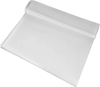 VEVOR Greenhouse Film 24 x 50 ft, Greenhouse Polyethylene Film 6 Mil Thickness, Greenhouse Plastic Greenhouse Clear Plastic Film UV Resistant, Polyethylene Film Keep Warming, Superior Strength