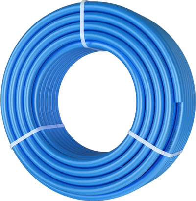 VEVOR PEX Pipe 3/4 Inch, 100 Feet Length PEX-A Flexible Pipe Tubing for Potable Water, Pex Water Lines for Hot/Cold Water & Easily Restore, Plumbing Applications with Free Cutter,Blue