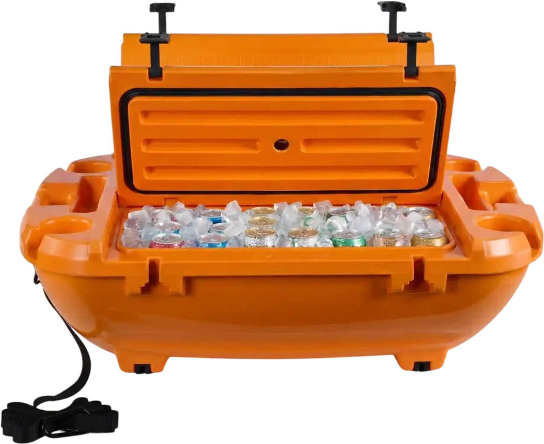 Vevor Floating Cooler 40 Qt Amphibious Ice Chest with Dry Storage & Tow Rope New