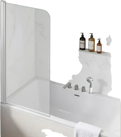 Vevor Bathtub Shower Door Frameless Pivot Tub Door 27.5