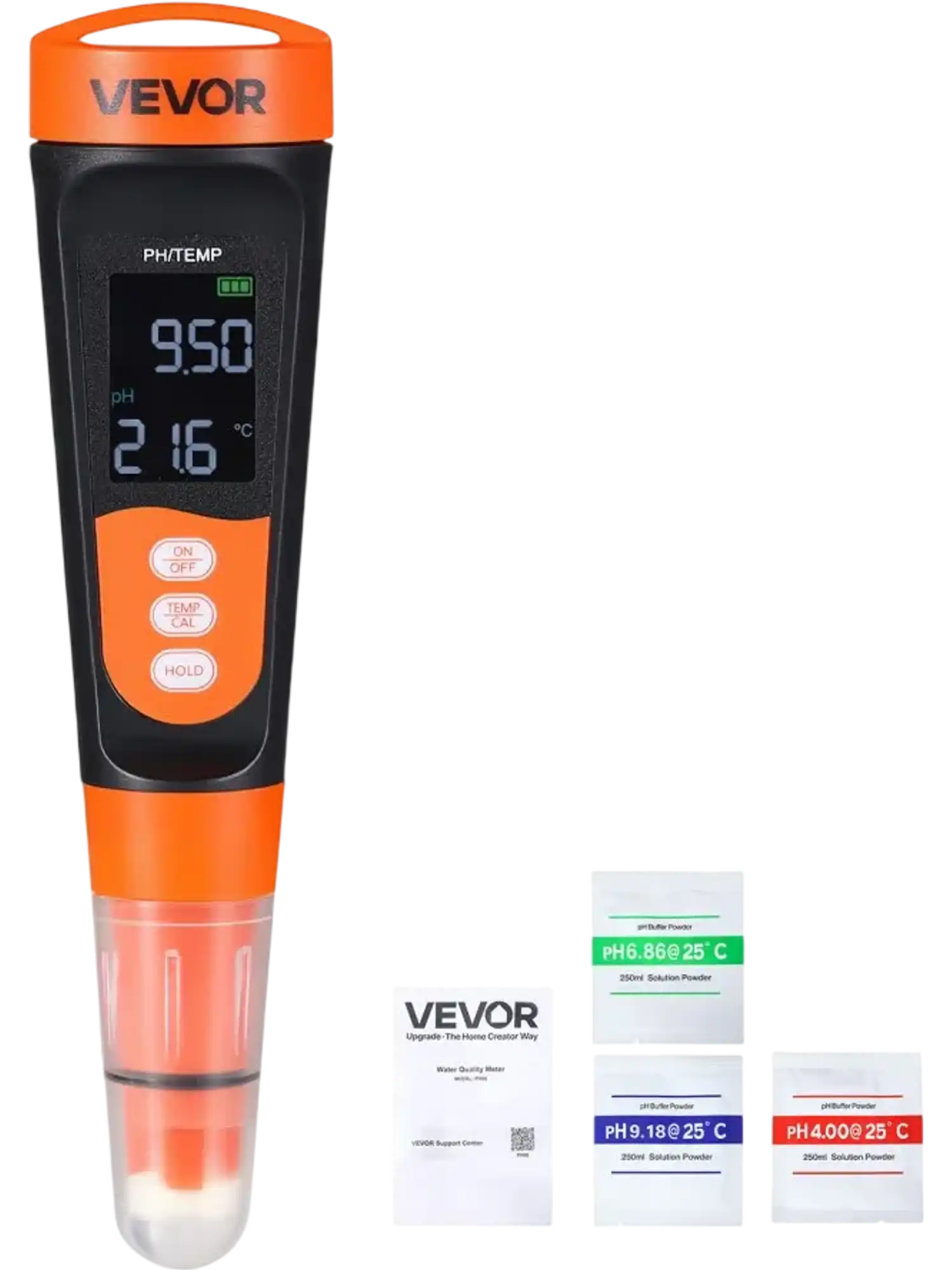 Vevor pH Meter Waterproof Pocket Tester Kit for Water Quality Testing New